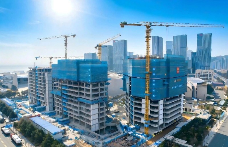 Vier die suksesvolle kernstruktuur van Qingdao Fortune Finance Innovation Centre