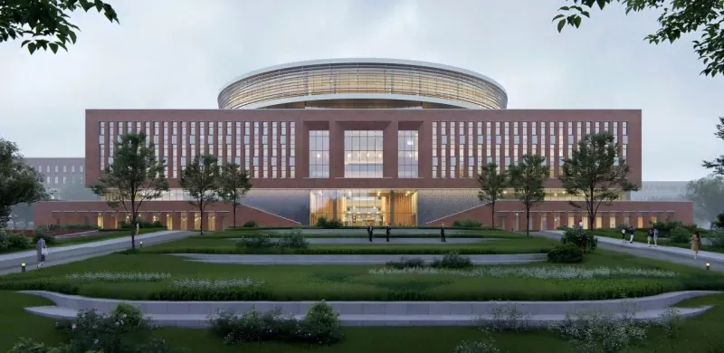 Hoe transformeer 'n stedelike biblioteek van staalraam moderne stadsruimtes?