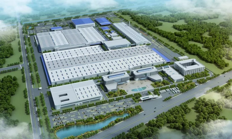 EHSS Prefab Steel Plant vir Motor Industrial Parks