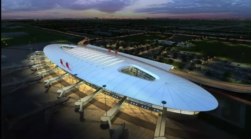 Pasgemaakte groot ruimtestaalterminal