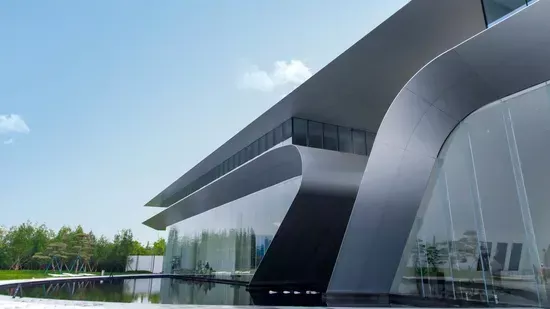 EU-standaard staalraam-uitstallingsaal