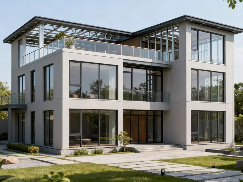 Meerverdieping ligte staalstruktuurhuis