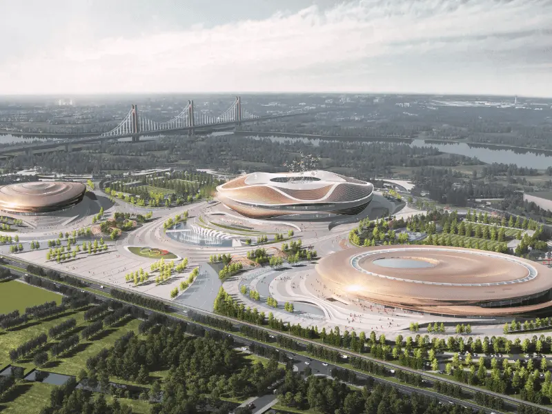 Multifunksionele staalstruktuurstadion