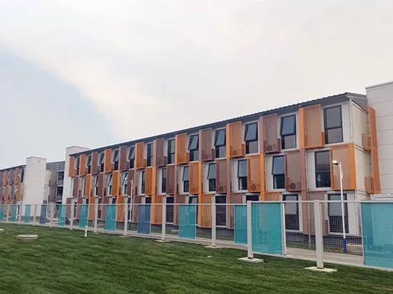 Voorafvervaardigde mobiele modulêre voorafvervaardigde houerhuis