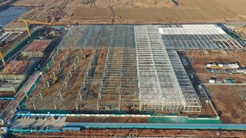 Steel Express Delivery Distribution Centre Construction