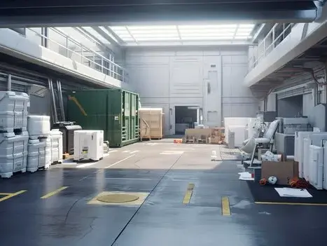 Staal Mediese Afval wegdoen gebou
