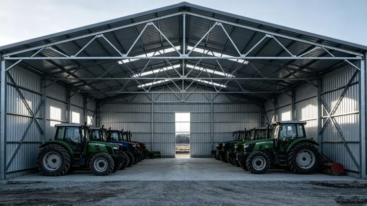 Staalstruktuur Landboumasjinerie Pakhuiskonstruksie