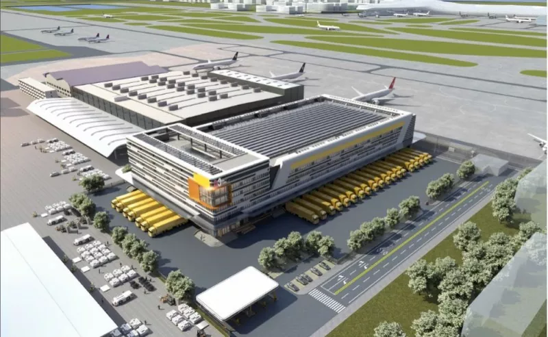 Staalstruktuur Lughawe vragterminal