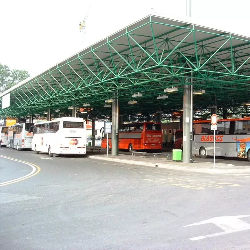 Staalstruktuur busdepot