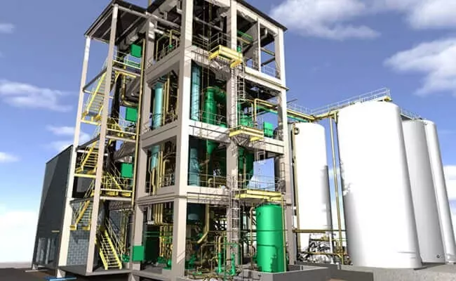 Staalstruktuur Chemiese Aanleg