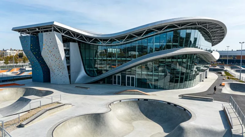 Staalstruktuur Omvattende Ekstreme Sportsentrum