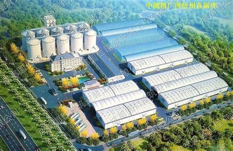 Staalstruktuur Graanbergingsdepot
