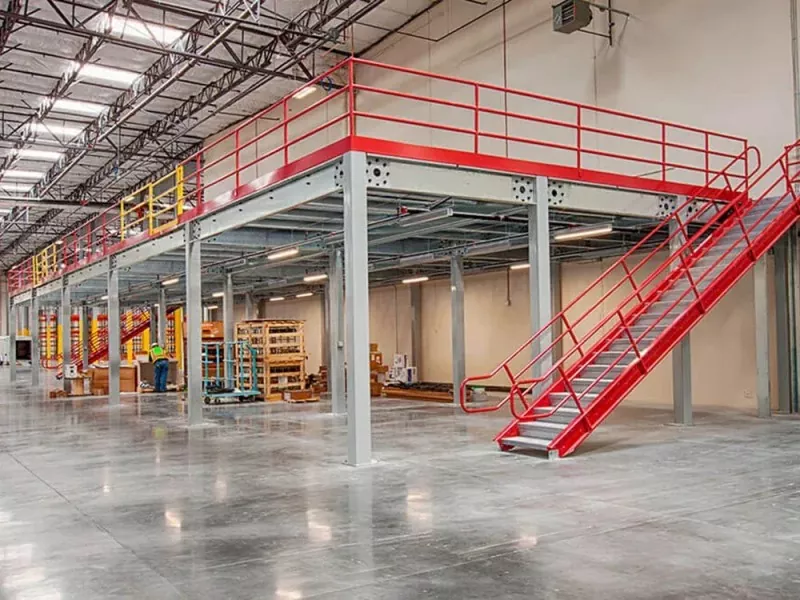 Staal struktuur mezzanine