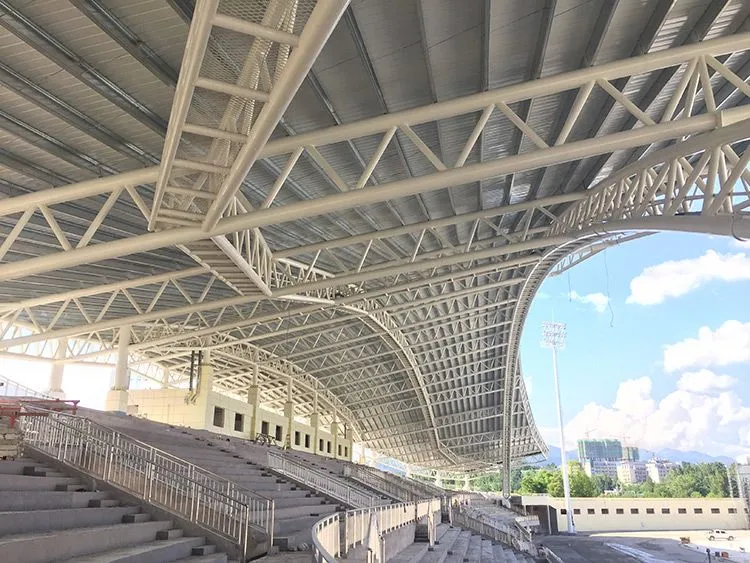 Staal Struktuur Stadion Standgebou